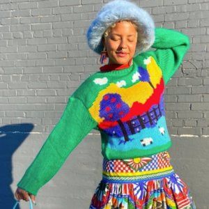 NWT - Lisa Says Gah Sheep Sweater - XL/2XL